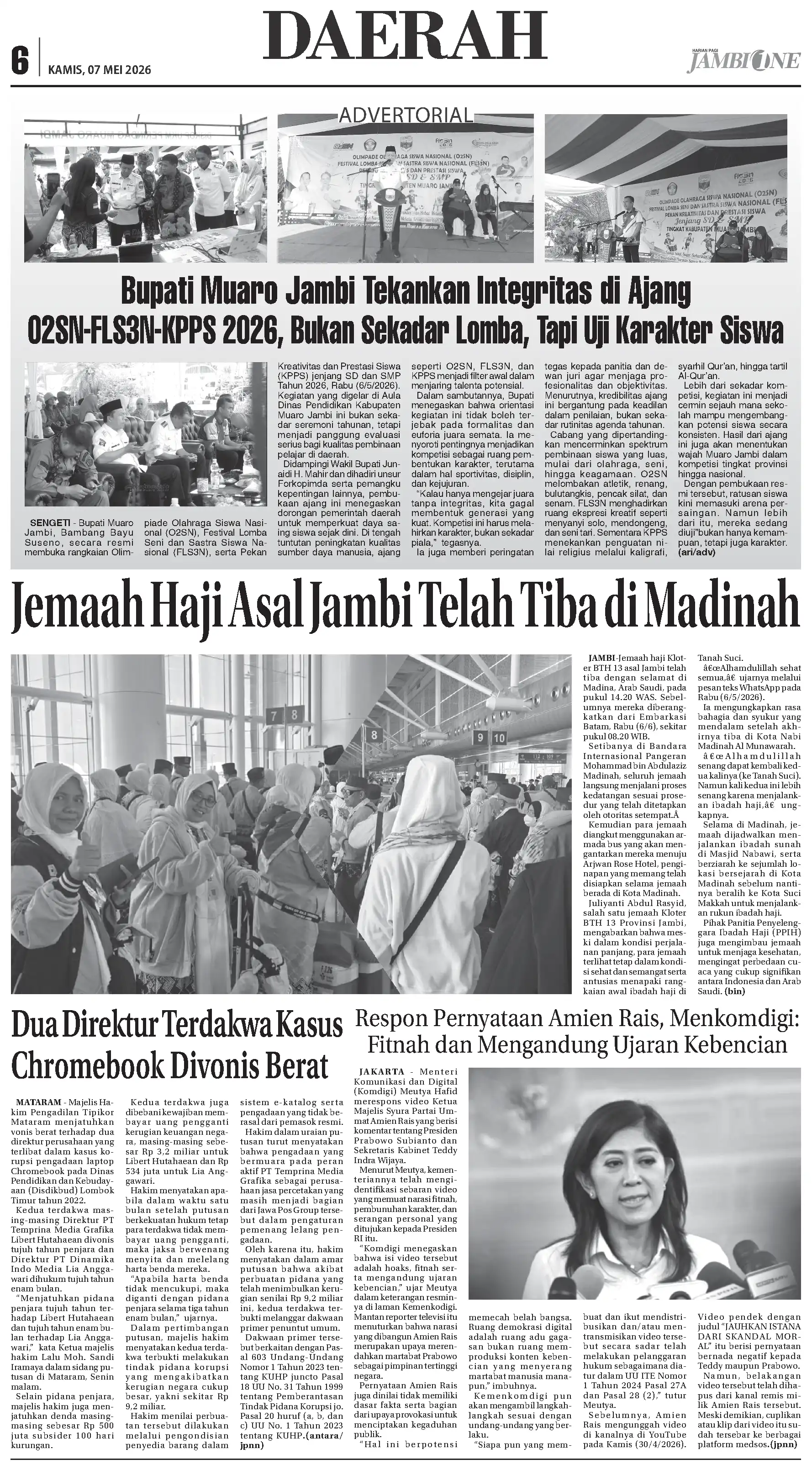 Halaman Koran